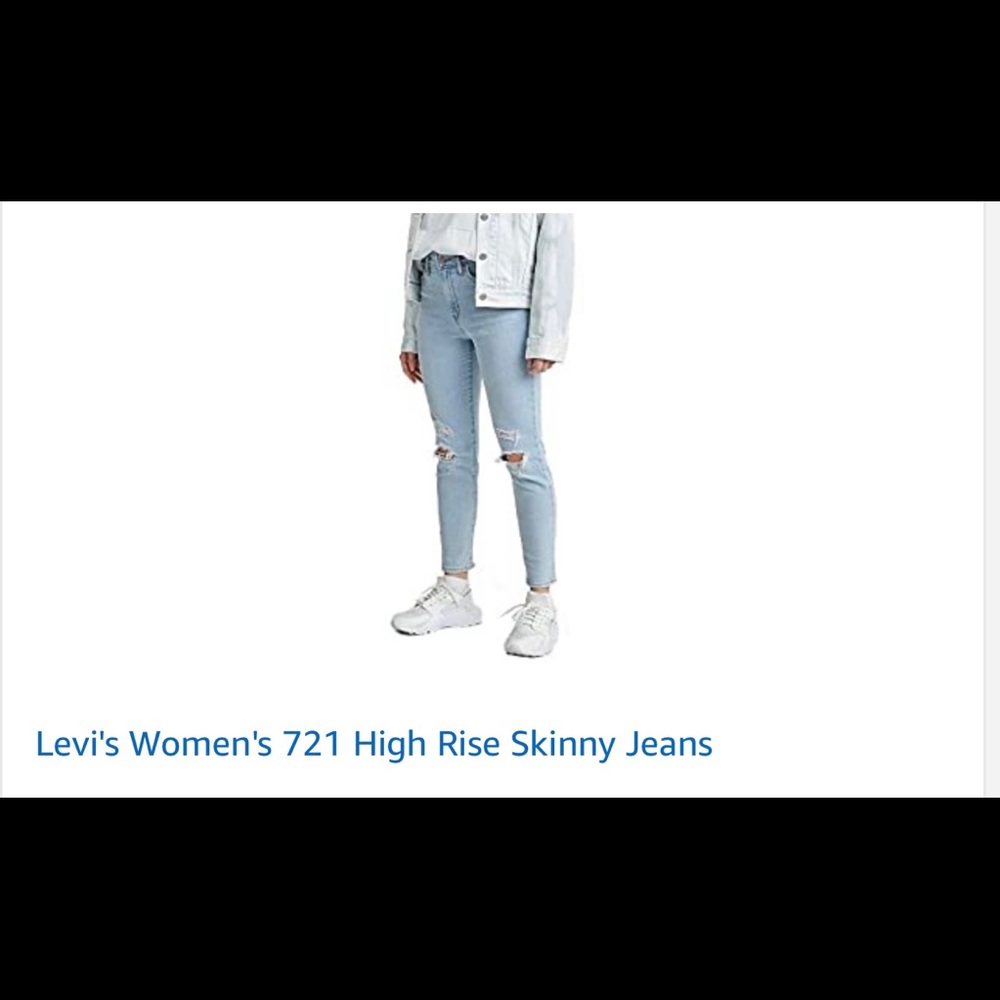 Levi's Women's 721 High Rise Skinny Jeans